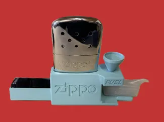 Zippo Handwärmer Taschenwärmer Station Tankstelle