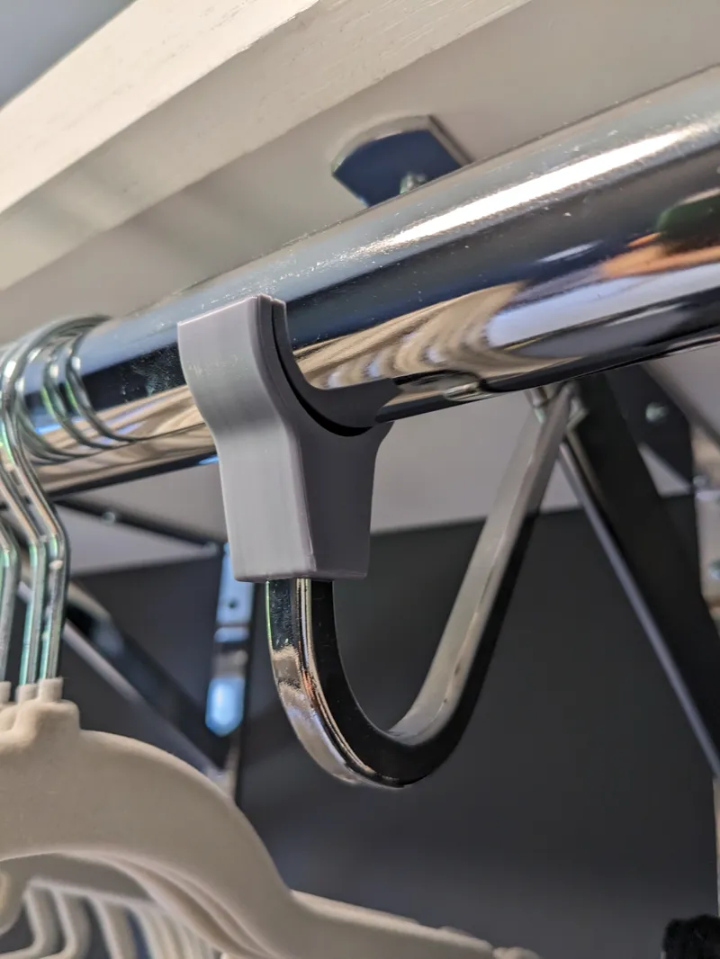 Closet Rod Mounts for Everbilt Brackets