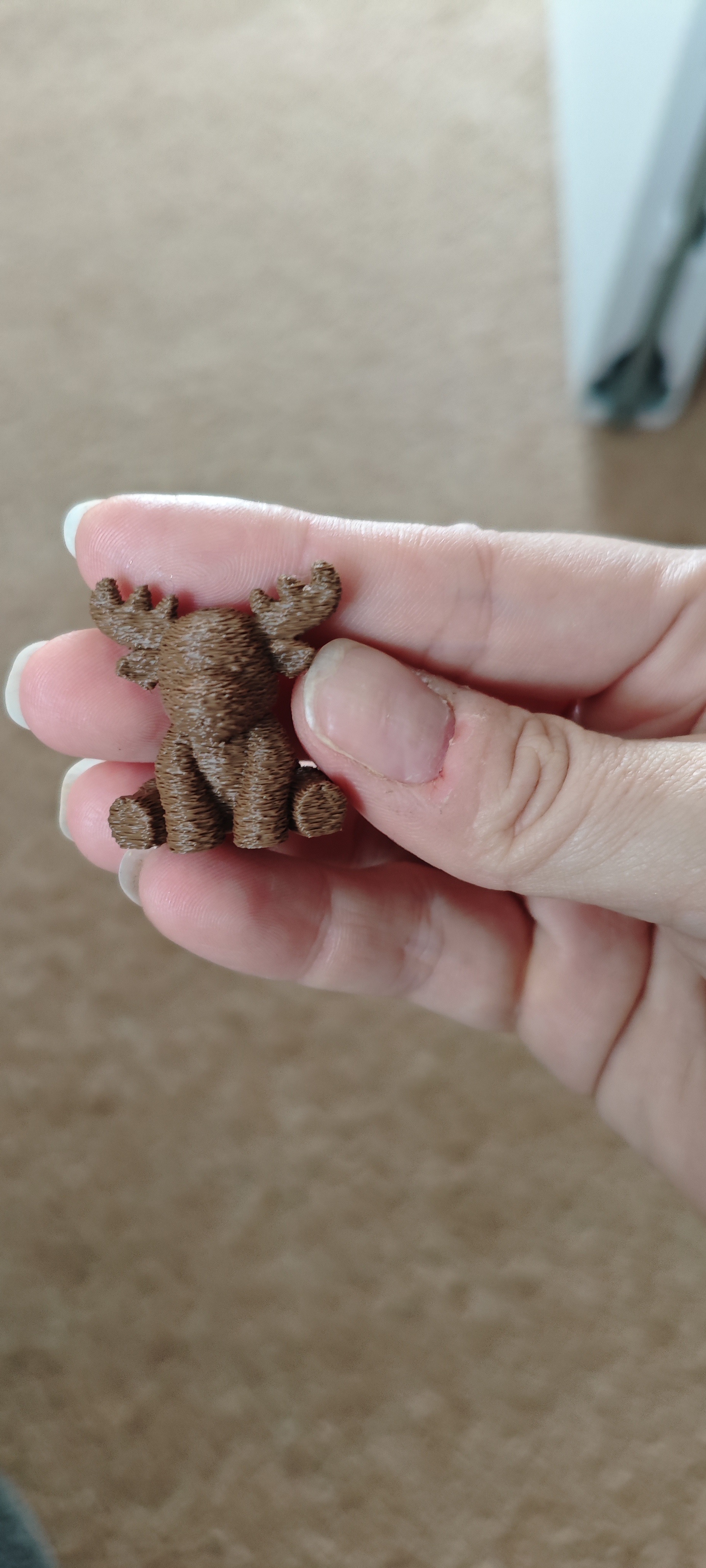 Miniatura 2 do modelo 3D Tiny Moose charm