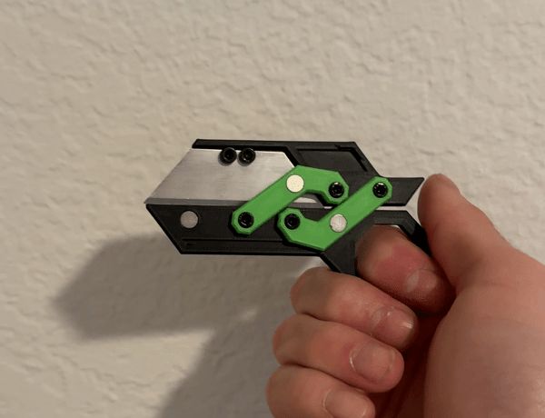 Karambit Fidget Utility Knife - No Supports