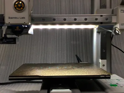 Simple A1 mini X-axis arm sensor light holder