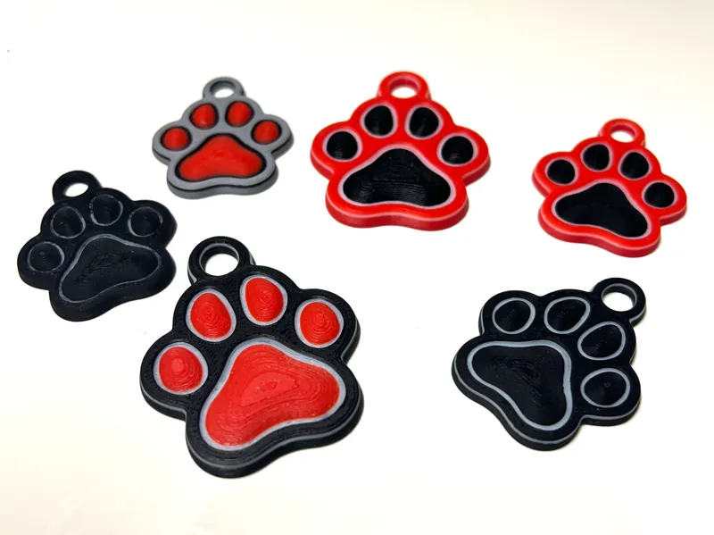 Makerdog Paw Charm/ Makerdog Pfoten Anhänger
