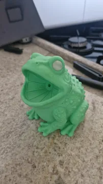 Letrero o emblema decorativo: Frog Fruit Fly Trap — vista de referencia 5