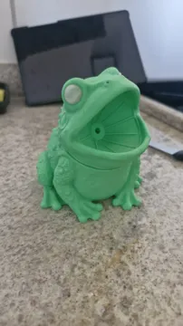 Letrero o emblema decorativo: Frog Fruit Fly Trap — vista de referencia 4