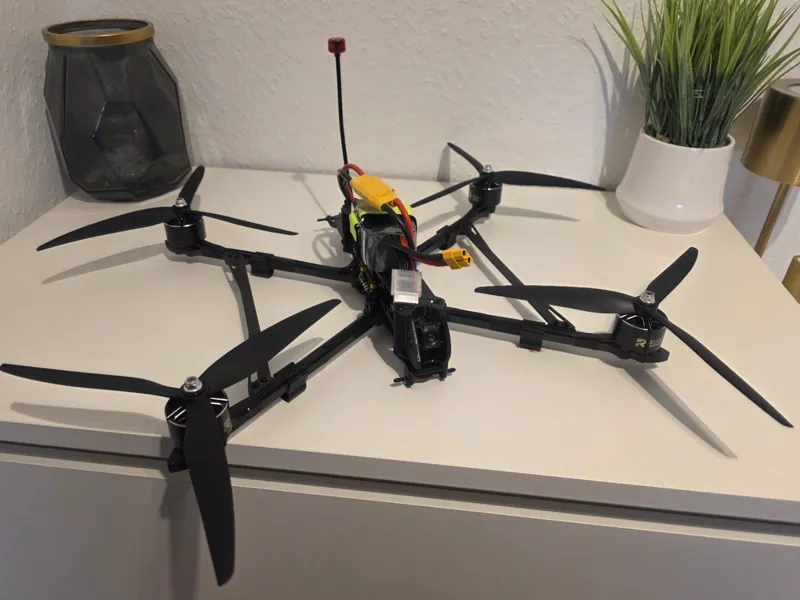 10 Inch FPV Mark 4 Drone DJI O4 + elrs antennahold