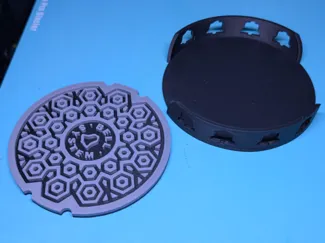 Holder for Bell Manhole Cover Coasters