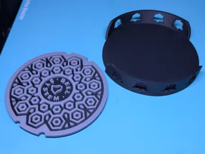 Holder for Bell Manhole Cover Coasters