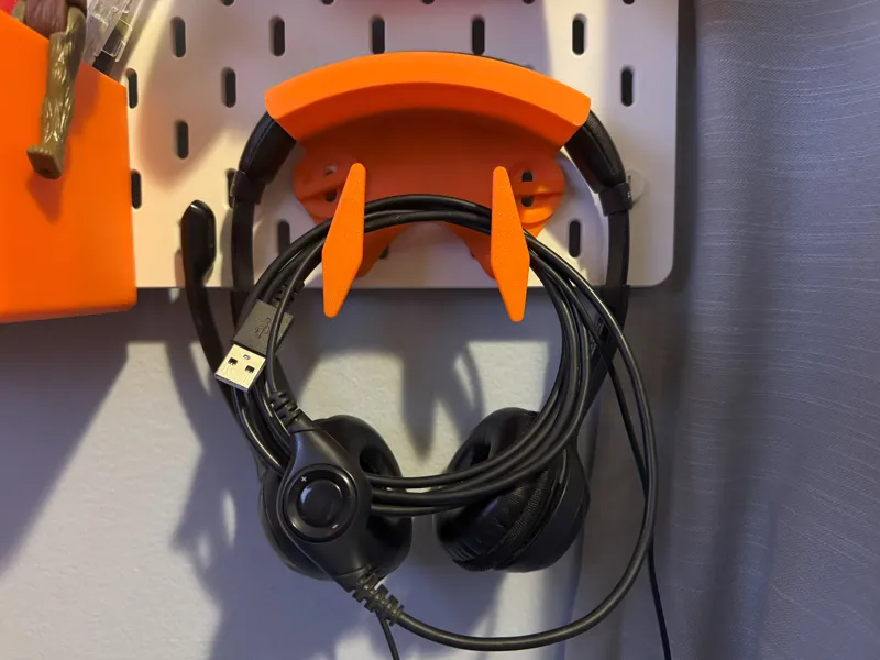 Ikea Skadis T-Clip - Headphones Holder