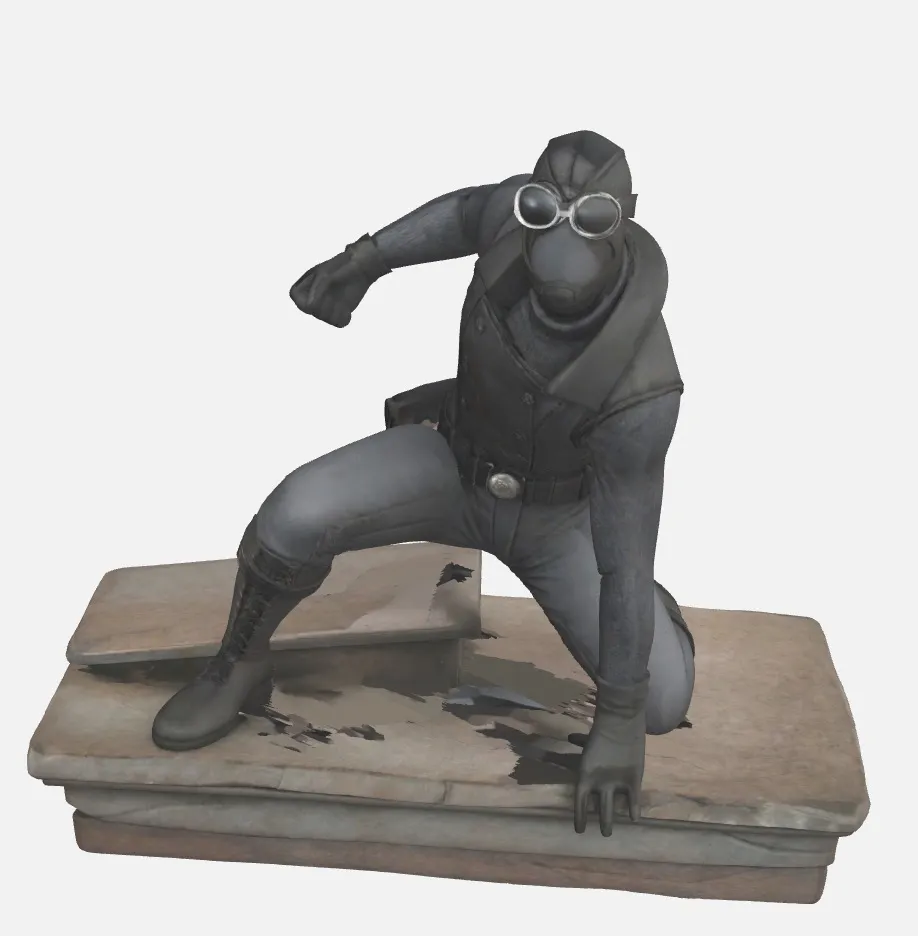 Spider Noir Model Figure (Spider Pose) - Free 3D Print Model - MakerWorld