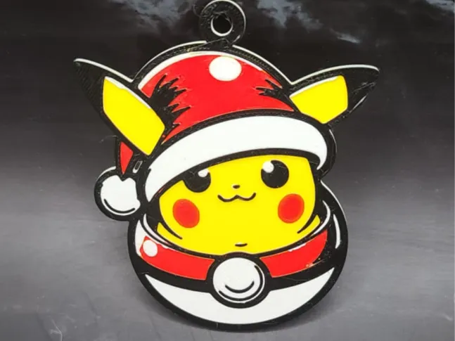 Ornement de Noël Pikachu