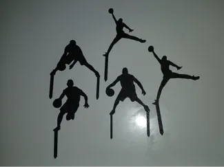 Basketball players topper