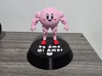 Cuerpo kirby 0.2mm nozzle, 0.08mm layer, 10% infill gyroid