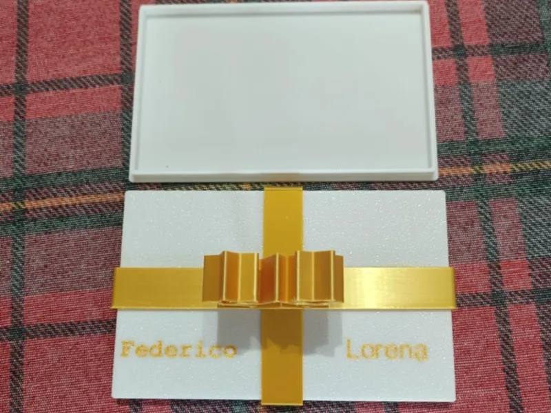 Scatola regalo per gif matrimonio 