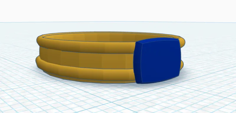 Print in place Multimetal Ring