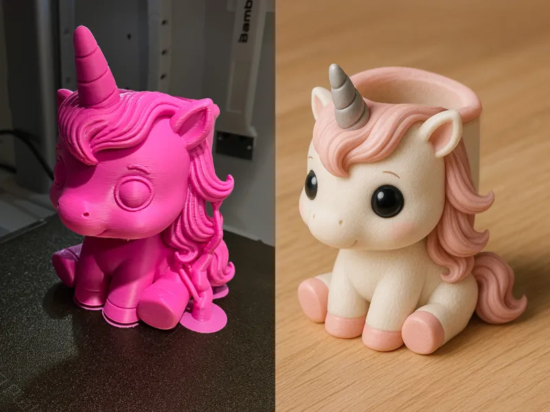 Cute Unicorn Brush Cup