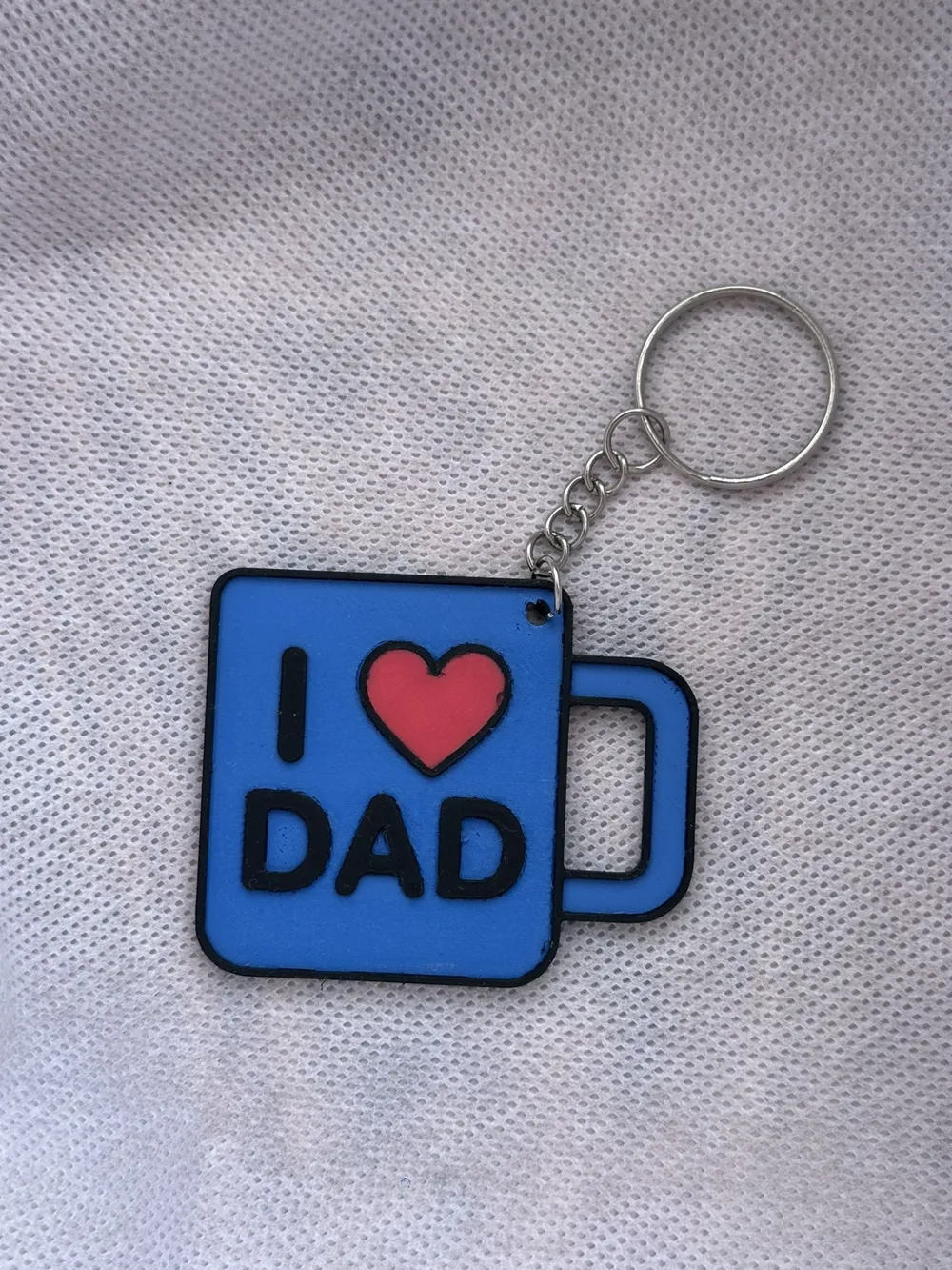 Father’s Day Keychain Set - Free 3D Print Model - MakerWorld