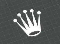 Logo montre Rolex imprimé en 3D — photo 2