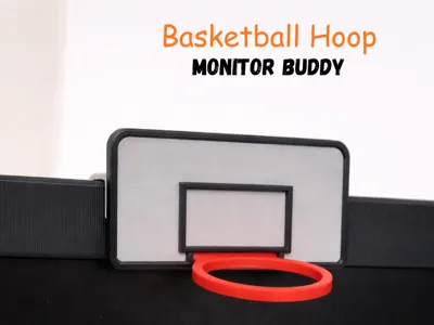 Basketball Hoop - Monitor Buddy