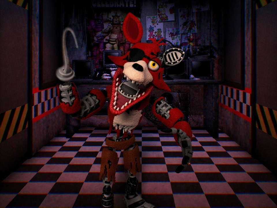 Withered Foxy Articulated Figure 