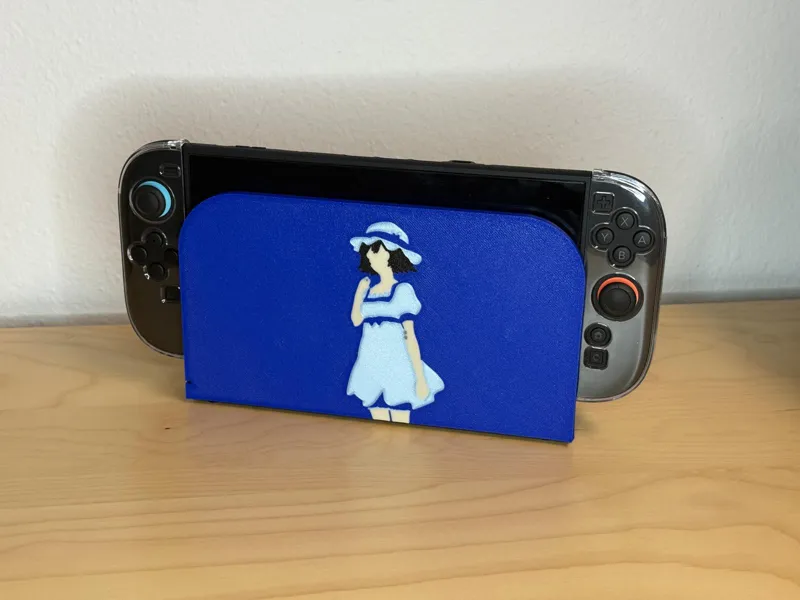 Steins;Gate Mayuri Switch 2 Dock Cover