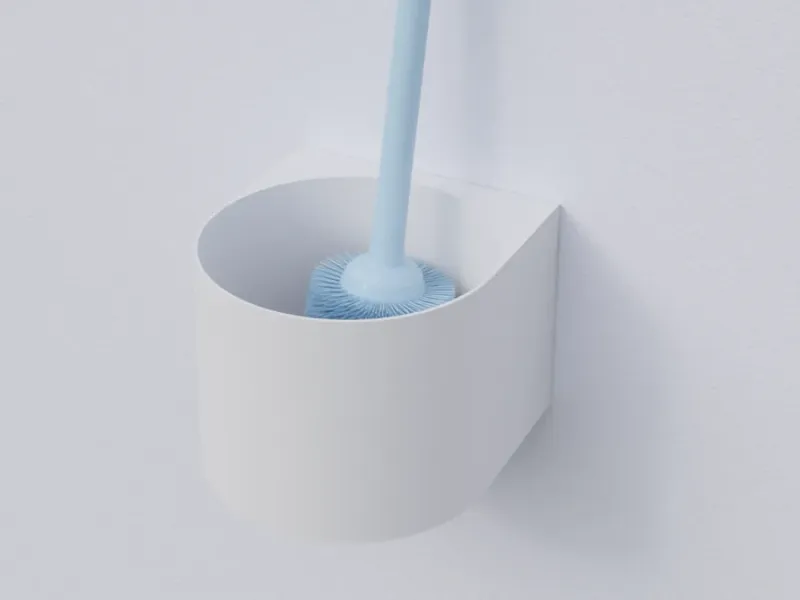 浴室马桶刷沥水架