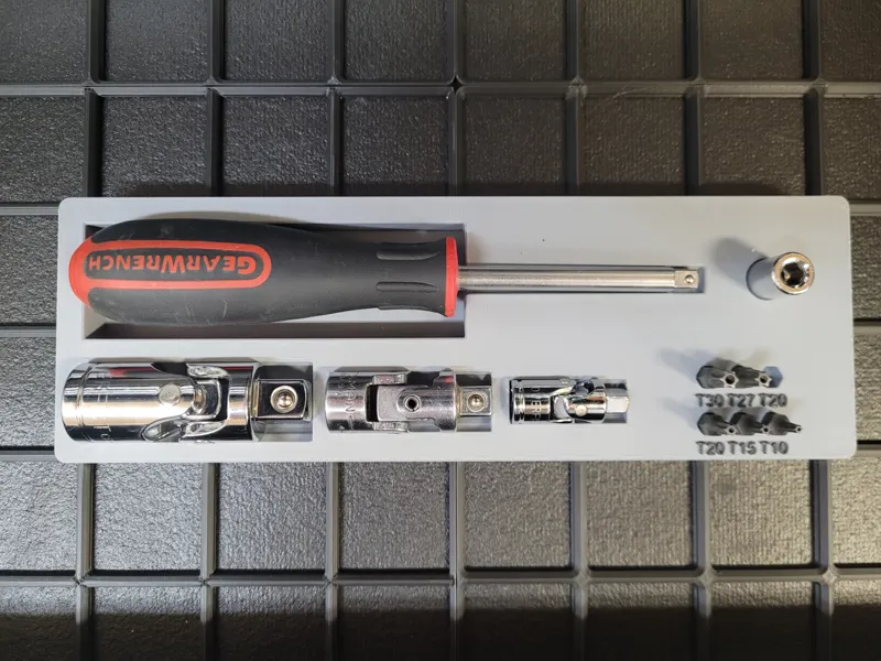 Gearwrench Driver, Ujoint Sockets and Torx Bits