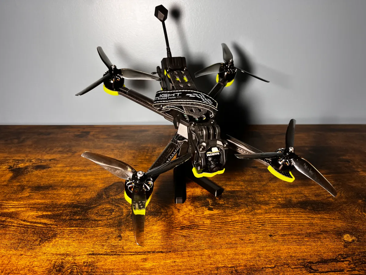 FPV Drone Stand / Holder – No Supports Required - Free 3D Print Model ...