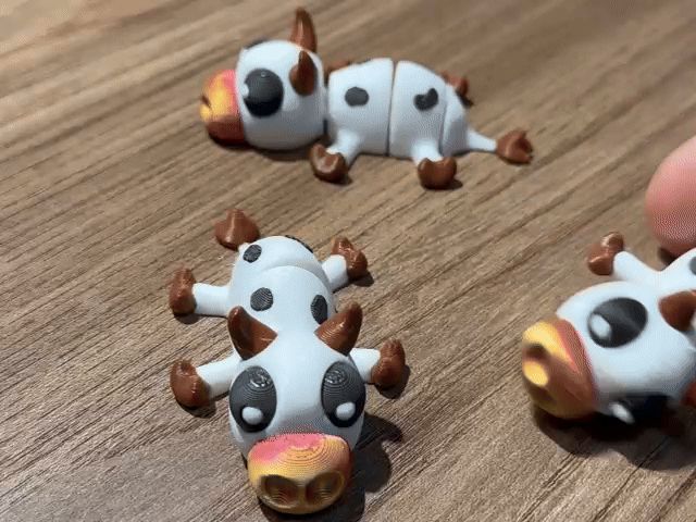 Cute Mini Flexi Cow! 