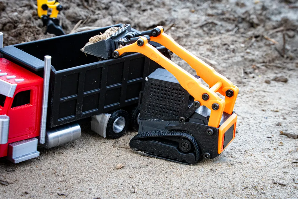 1/64 Scale Kubota Track Loader/Skidsteer - MakerWorld 3D Model | 3Drop