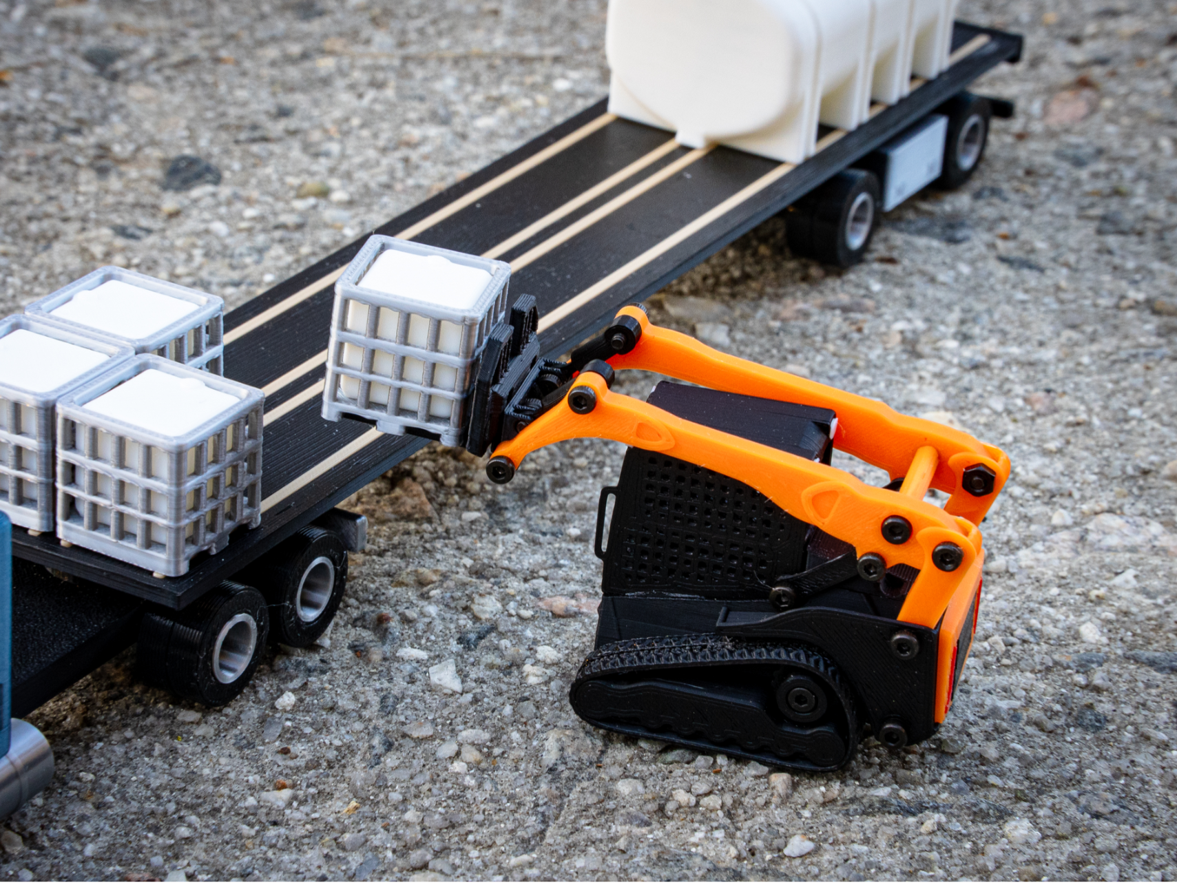 1/64 Scale Kubota Track Loader/Skidsteer 