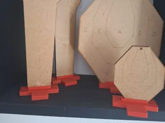 IPSC USPSA Dryfire target stand
