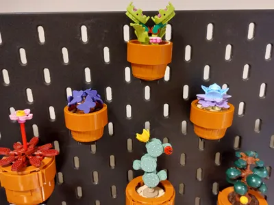 Ikea Skadis L EGO Icons 10329 Tiny Plants holder