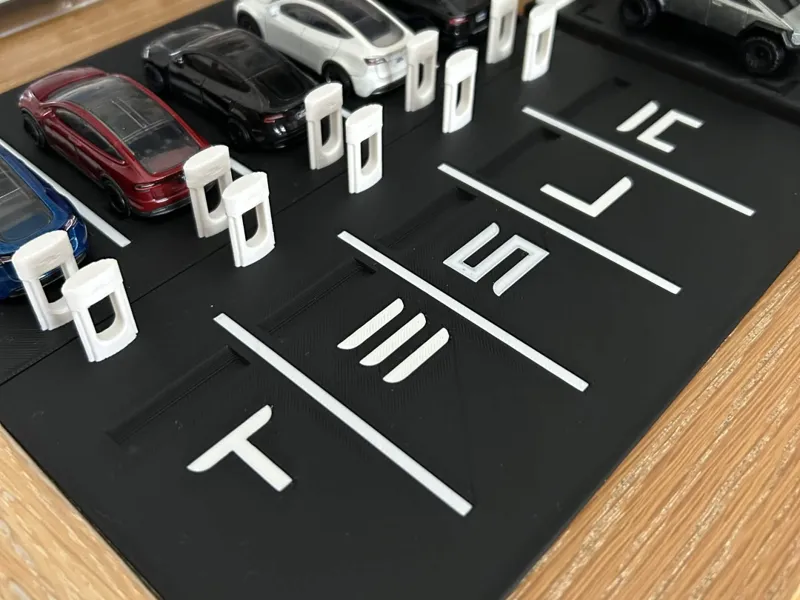 Tesla Supercharger 1:64 
