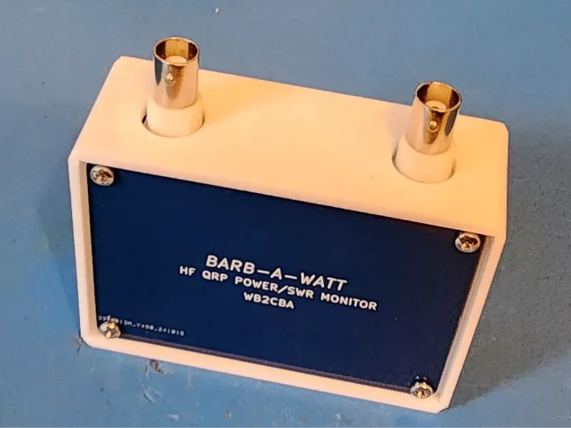 Barb-A-Watt QRP SWR/Dummy Load Case