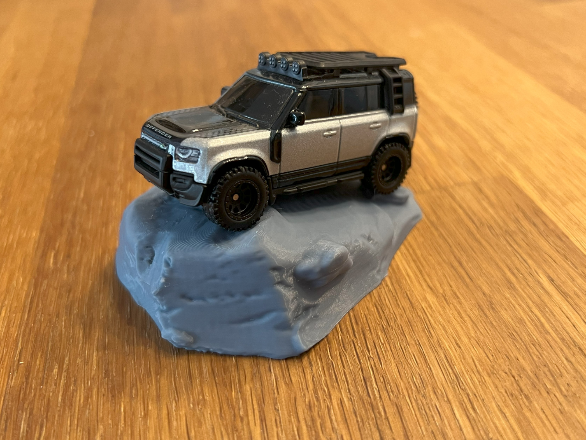 offroad Terrain TWO 1/64 scale car diorama garage