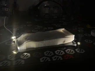 LED spotlight for Layered Sculpture