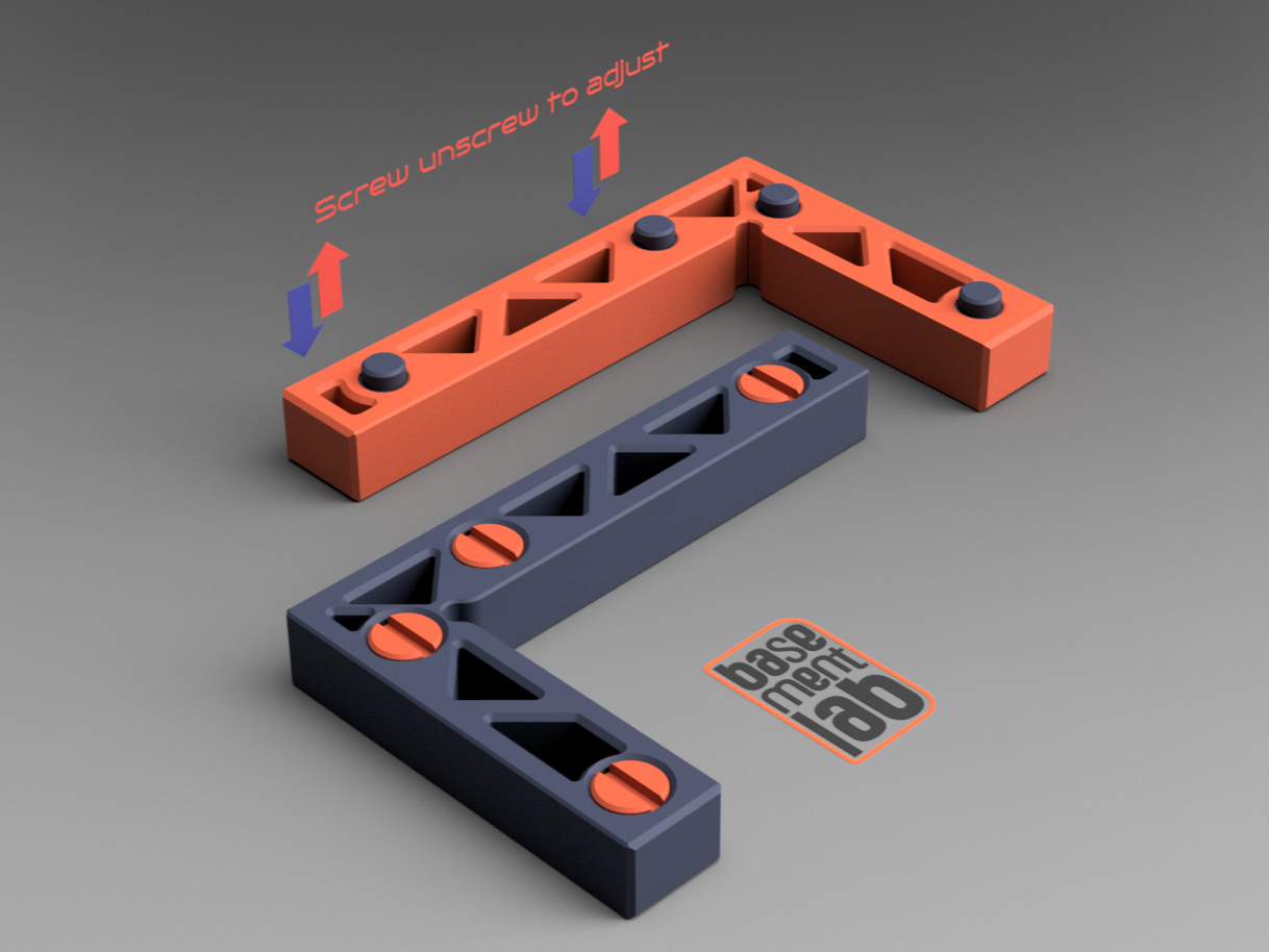 Square Tool with adjustable Stop