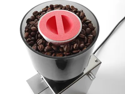 Mini hopper for Bezzera bb005 grinder