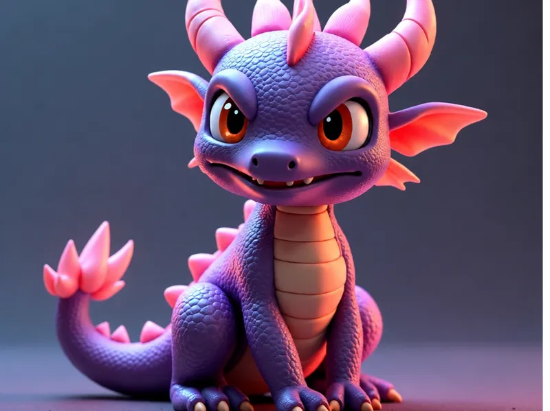 Bébé Dragon Mignon – Compagnon Fantastique
