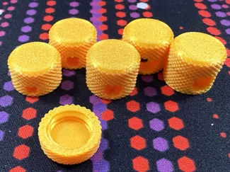 Knurled Cable Clips - Circular Wire Mounts 3-6mm