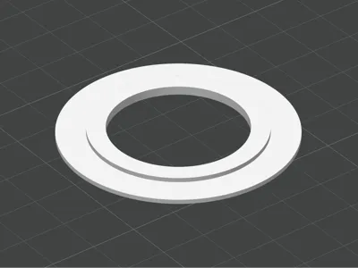 Lamp Shade Reducer Ring to B22 Bayonet