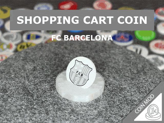 Shopping Cart Coin – FC Barcelona