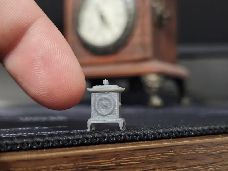 Miniature clock (AI scanner)