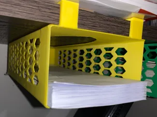 Under the shelf legal envelope holder