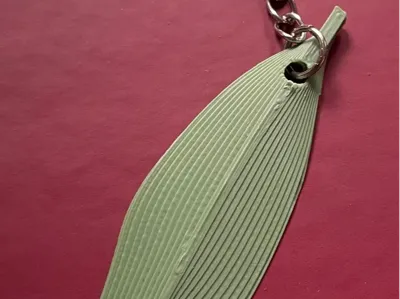 bay leaf keychain