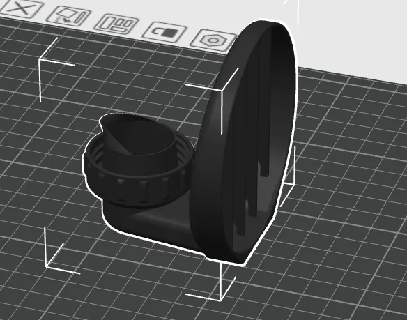 Laundry Detergent Cup Drain / Holder view 3