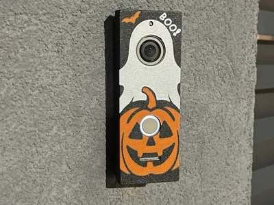Ring Doorbell Halloween Cover