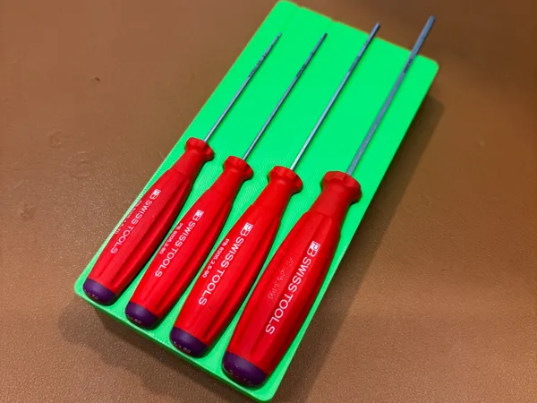 Support Gridfinity pour tournevis hexagonaux