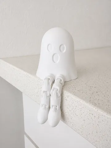 Estante o repisa: Articulated Ghost Flexi Leggy Shelf Sitter Toy — vista de referencia 3