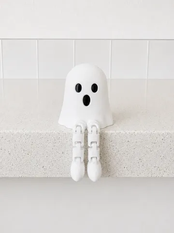 Estante o repisa: Articulated Ghost Flexi Leggy Shelf Sitter Toy — vista de referencia 2